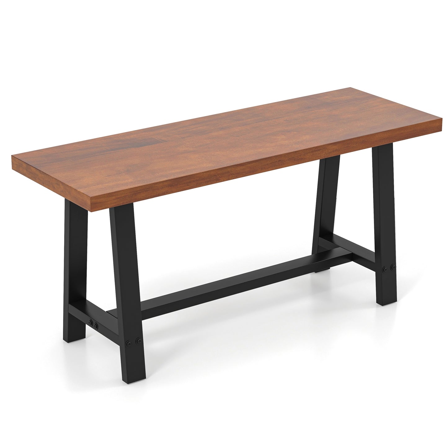 40 Inch Dining Bench 2 Person Entryway Shoe Bench with Metal Frame-40 inches Kids Crystal