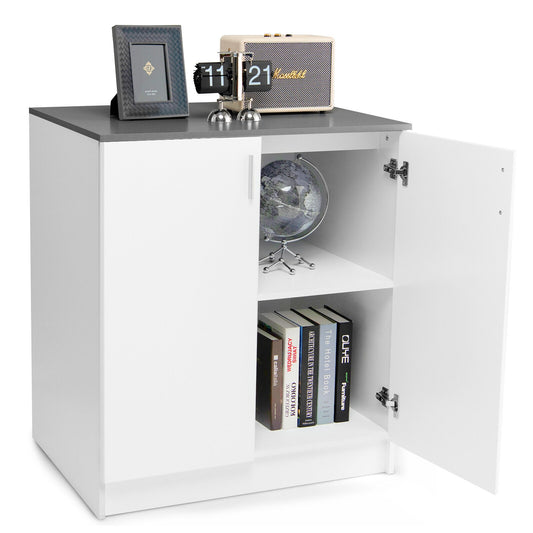 Storage Sideboard Cabinet with Doors and Shelves Kids Crystal