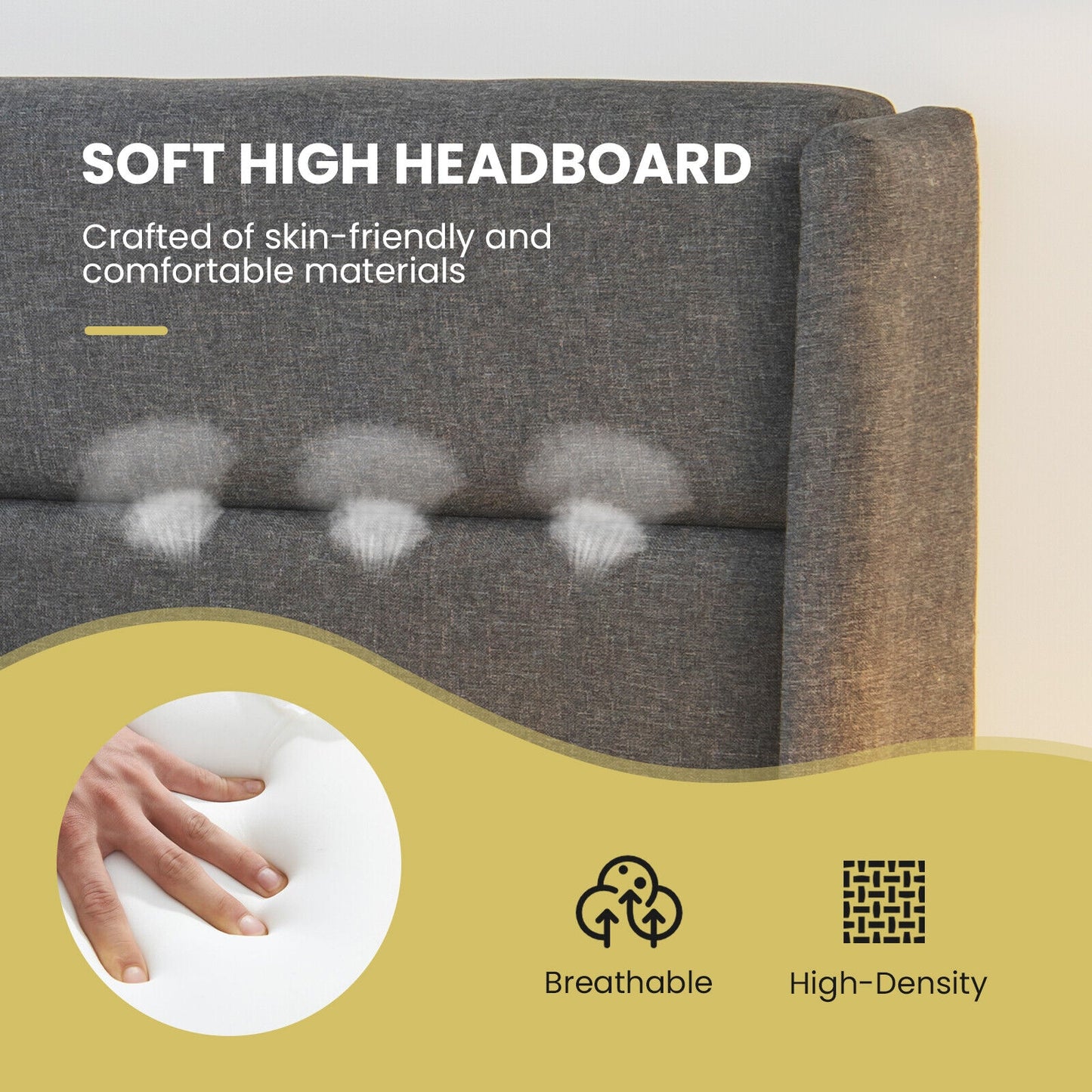 Full/Queen Size Upholstered Platform Bed Frame with Storage Ottoman-Queen Size Kids Crystal