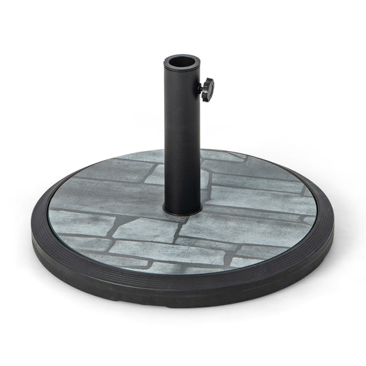 35lbs Umbrella Base with Built-in Cement Kids Crystal