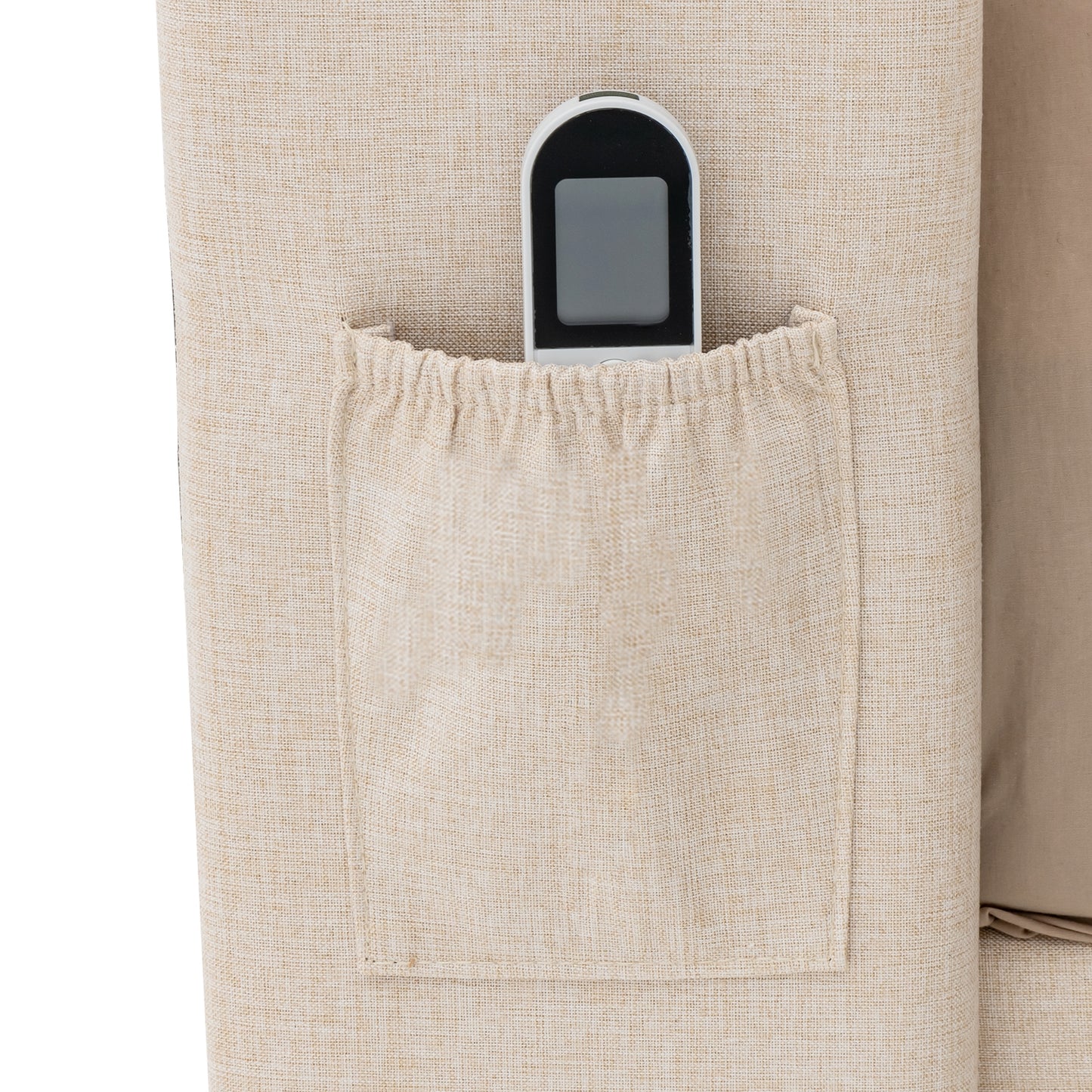 Full/Queen Size Upholstered Bed Frame with Geometric Wingback Headboard-Queen Size Kids Crystal