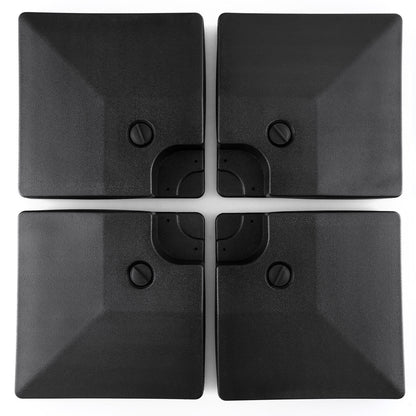 4-Piece 20L Cantilever Offset Patio Umbrella Base