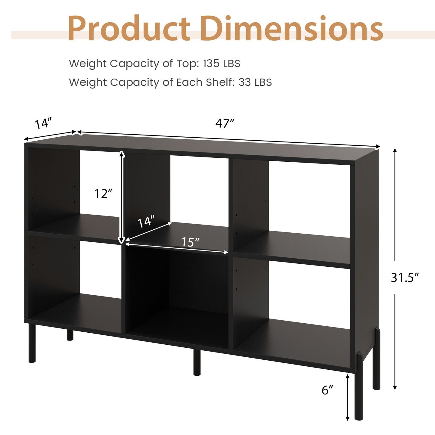 Open-Back Bookshelf with Drawer for Study-Black Kids Crystal