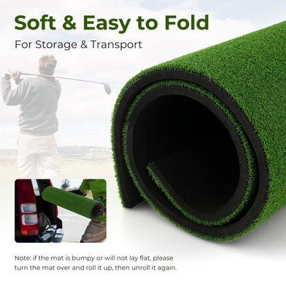 5 x 3 ft Artificial Turf Grass Practice Mat for Indoors and Outdoors-32mm
