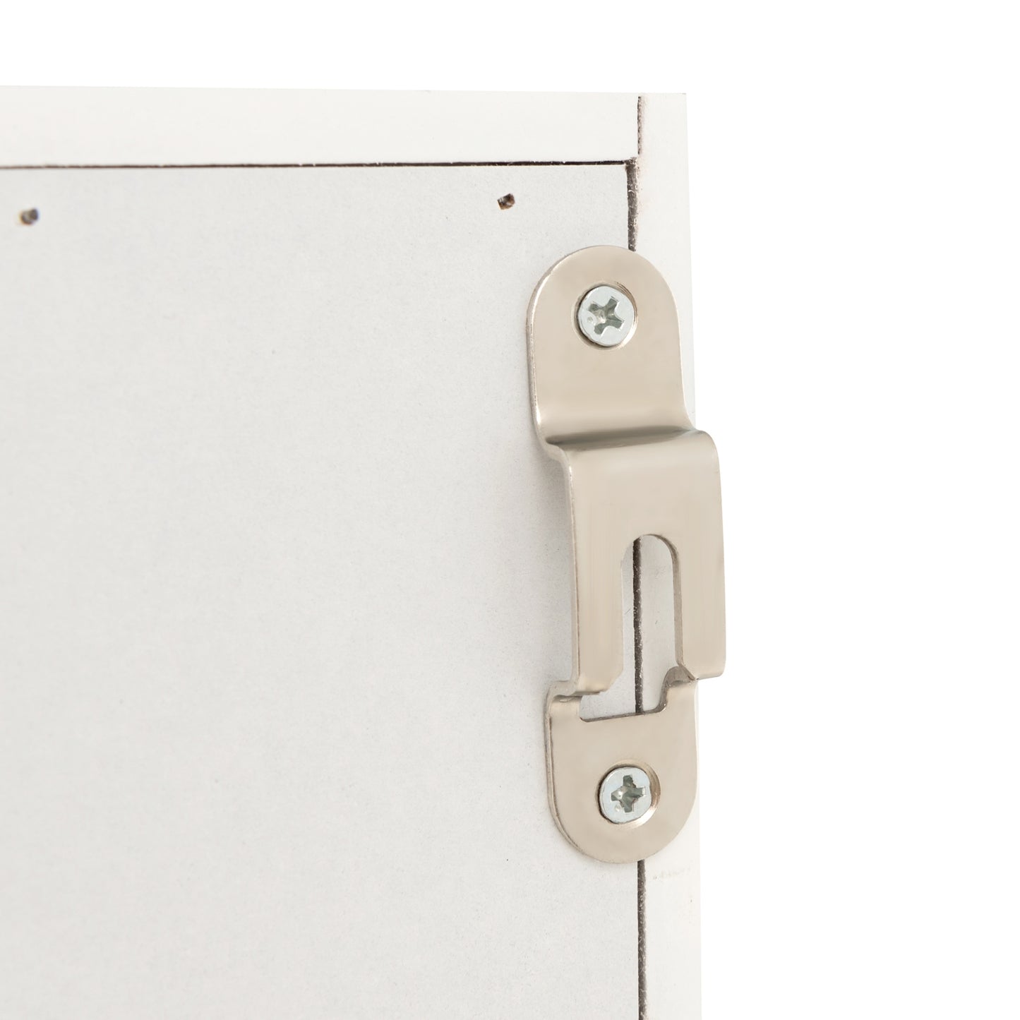 Wall Mounted Jewelry Armoire Organizer with Full-Length Frameless Mirror-White Kids Crystal