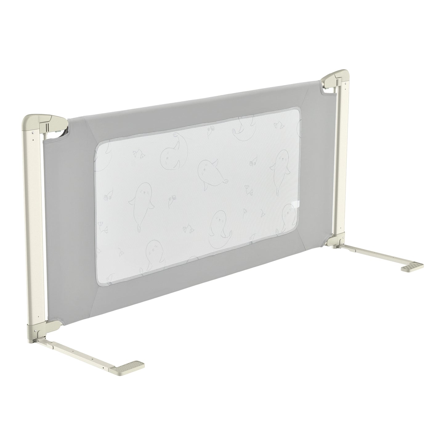 Bed Rail Guard for Toddlers Kid with Adjustable Height and Safety Lock-70 inch Kids Crystal
