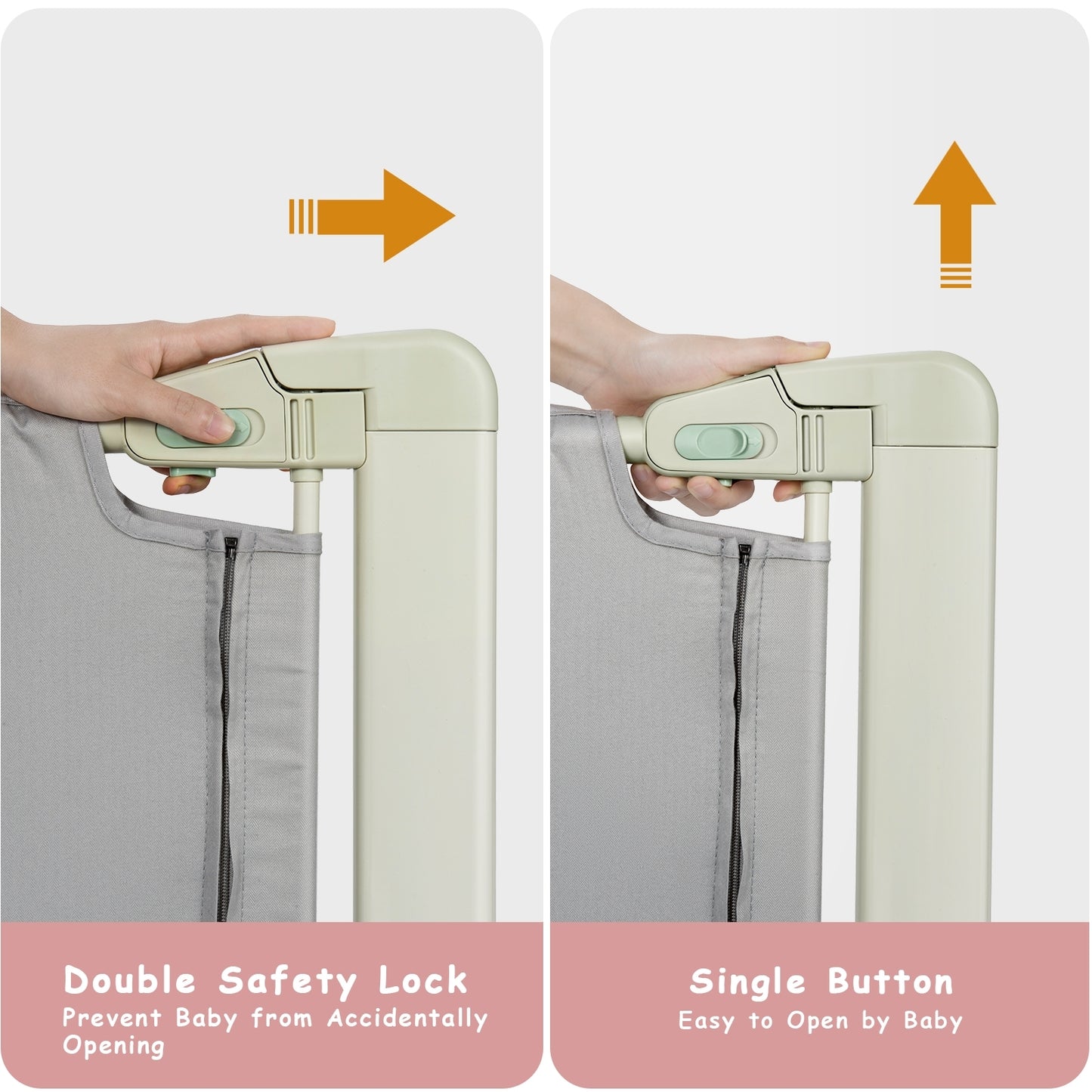 Bed Rail Guard for Toddlers Kid with Adjustable Height and Safety Lock-70 inch Kids Crystal