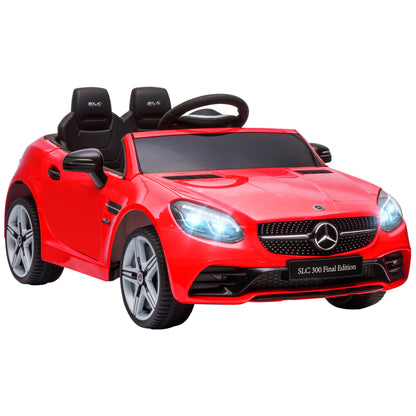 Kids Ride-On Car: 12V, Remote Control, Music, Lights, Suspension Wheels, 3-6 Years, Red