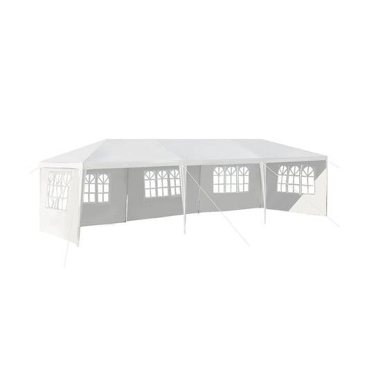 10 x 30 Feet Canopy Tent with 5 Removable Sidewalls for Party Wedding Kids Crystal