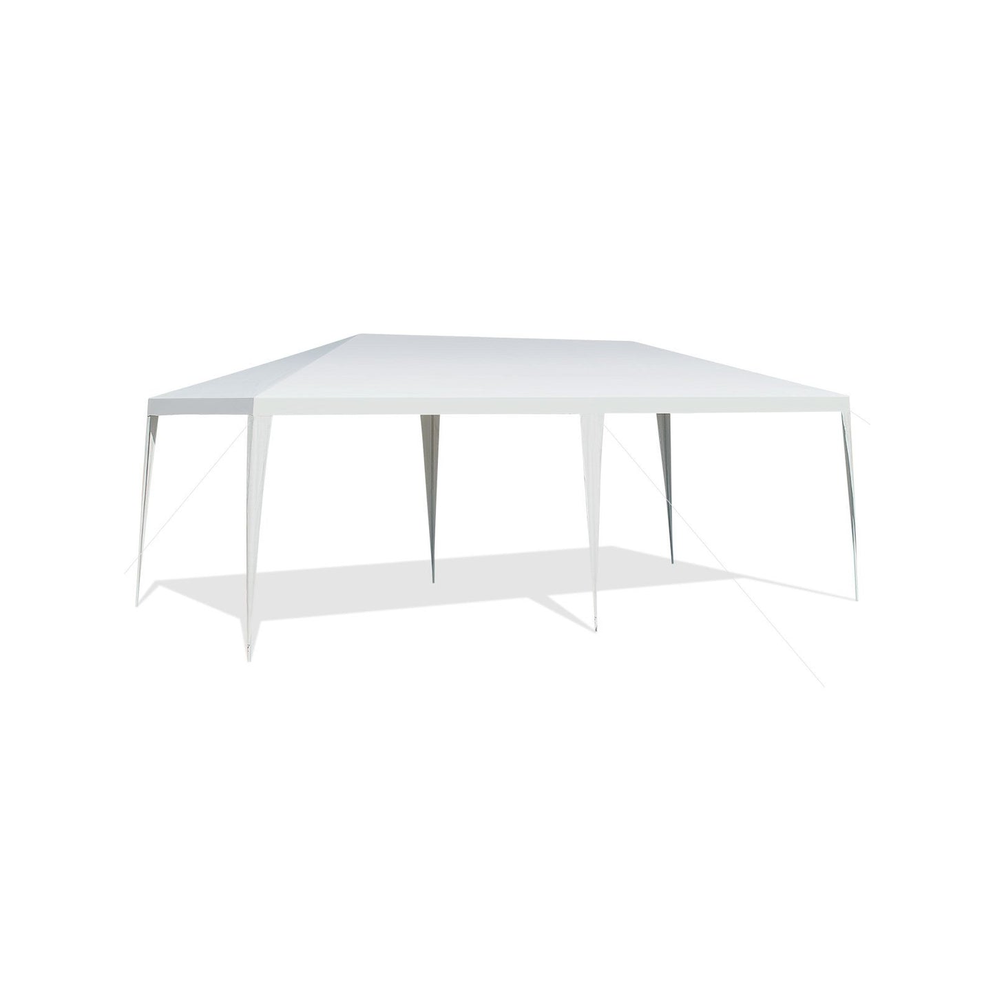 10 x 20 Feet Waterproof Canopy Tent with Tent Peg and Wind Rope Kids Crystal