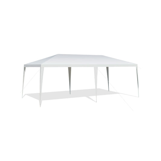 10 x 20 Feet Waterproof Canopy Tent with Tent Peg and Wind Rope Kids Crystal