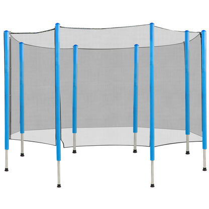 14FT Trampoline Net Enclosure Safety Accessories with 8 Poles