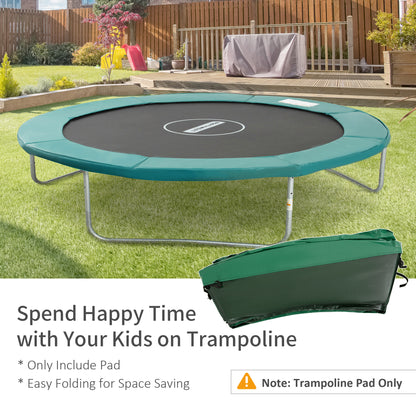 14FT Trampoline Safety Pad Replacement Jump Bounce Protection Cover Green