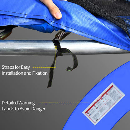 8ft Trampoline Pad Safety Foam Replacement Jump Cover Colorful