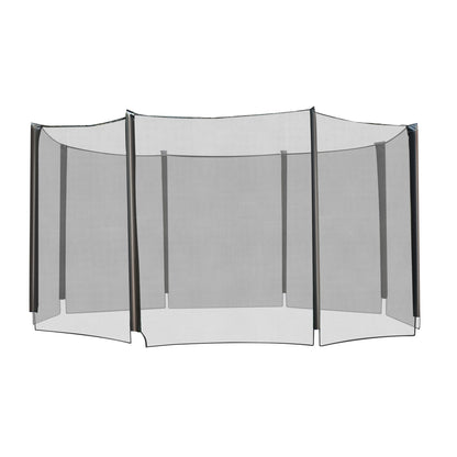14' Trampoline Safety Enclosure Net Round Bounce Fence Replacement No Poles