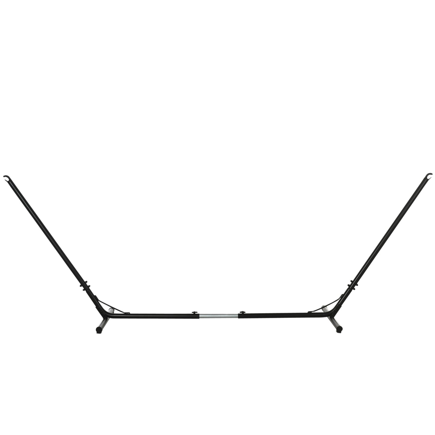 12ft Steel Hammock Stand, Adjustable Universal Fit Metal Swing Stand for Outdoor Comfort, Black Kids Crystal